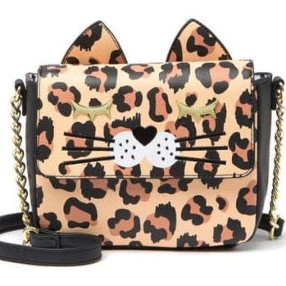 Betsey Johnson Handbags - LUV BETSEY JOHNSON MID SIZE ANIMAL CROSSBODY PURSE
